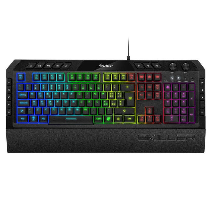 EAN 4044951030606 - Sharkoon Skiller SGK5 teclado Juego USB Italiano Negro imagen 2