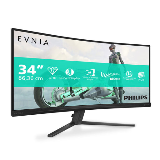 EAN 8721038001945 - Philips Evnia 34M2C3500L/00 pantalla para PC 86,4 cm (34") 3440 x 1440 Pixeles Wide Quad HD LCD Negro imagen 2