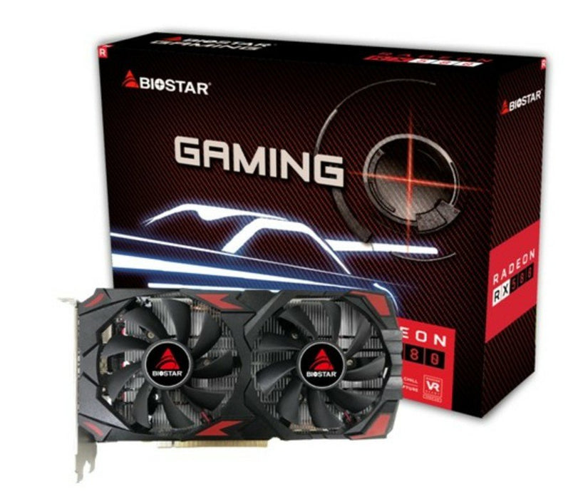 EAN 4712960687882 - Biostar VA5815RQ82 tarjeta gráfica AMD Radeon RX 580 8 GB GDDR5 imagen 1