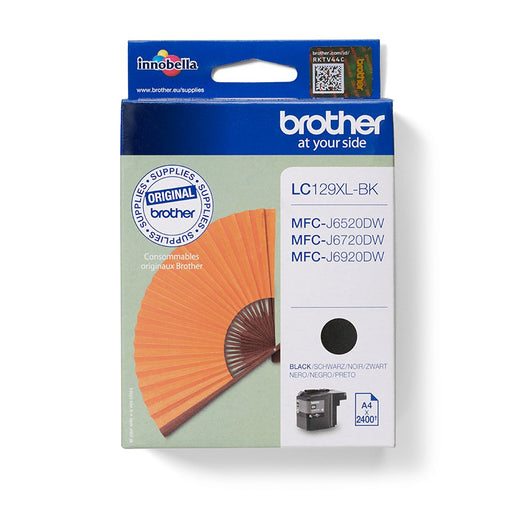 EAN 4054189478583 - Brother LC129XLBK cartucho de tinta 1 pieza(s) Original Alto rendimiento (XL) Negro imagen 1