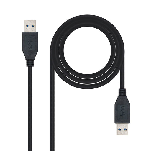 EAN 8433281004672 - Nanocable 10.01.1001-BK cable USB USB 3.2 Gen 1 (3.1 Gen 1) 1 m USB A Negro imagen 1