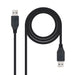 EAN 8433281003880 - Nanocable 10.01.1002-BK cable USB USB 3.2 Gen 1 (3.1 Gen 1) 2 m USB A Negro imagen 1