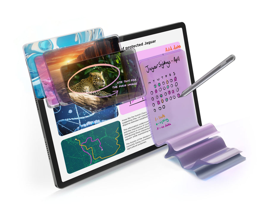 EAN 0198153748860 - Lenovo Idea Tab Pro Mediatek 256 GB 32,3 cm (12.7") 8 GB Wi-Fi 6E (802.11ax) Android 14 Gris imagen 17