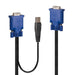 EAN 4002888321877 - Lindy 32187 cable para video, teclado y ratón (kvm) Negro, Azul 3 m imagen 1
