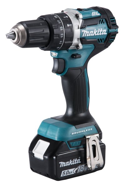 EAN 88381826228 - Makita DHP484RTJ taladro Sin llave 1,8 kg Negro, Azul imagen 1