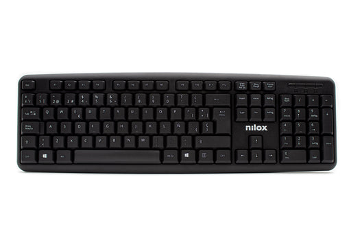 EAN 8436556146145 - Nilox NXKBE000002 teclado Universal QWERTY Español Negro imagen 2