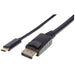 EAN 0766623152464 - Manhattan 152464 adaptador de cable de vídeo 2 m USB Tipo C Negro imagen 1