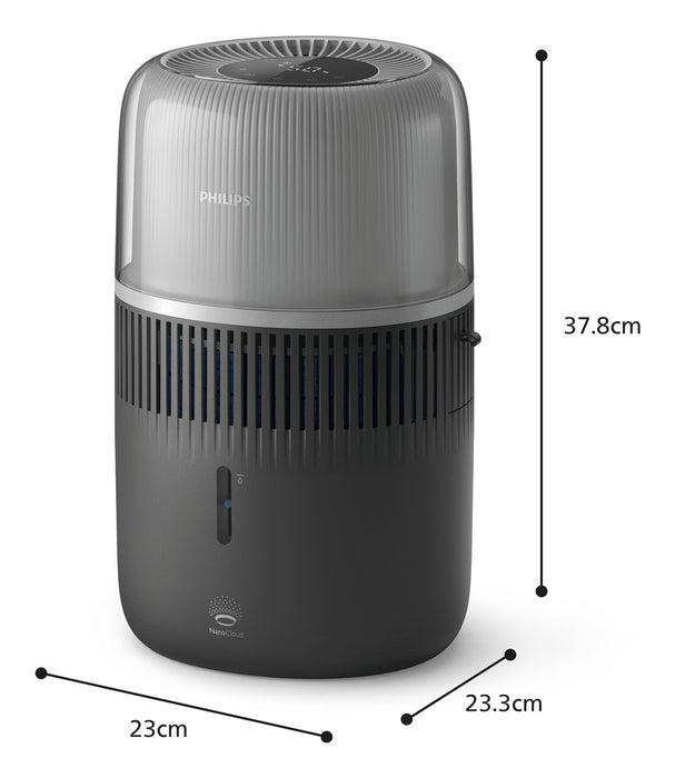 EAN 8720389058837 - Philips 5000 series HU5710/03 humidificador Ultrasónica 4,5 L Plata 14,1 W imagen 10