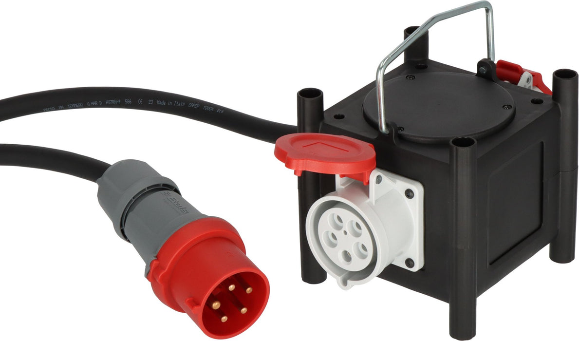 EAN 4007123686995 - Brennenstuhl 1153680200 base múltiple 2 m 2 salidas AC Exterior Negro, Rojo, Blanco imagen 4