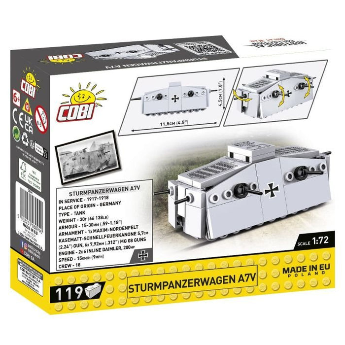 EAN 5902251030940 - COBI Sturmpanzerwagen A7V imagen 4