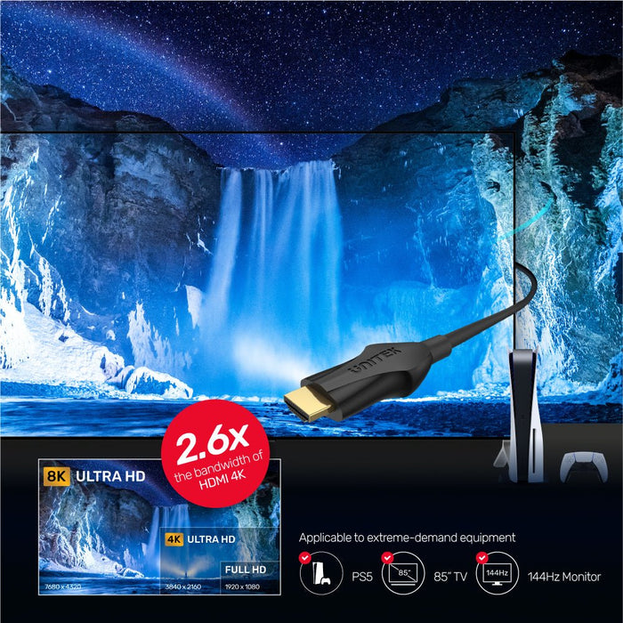 EAN 4894160047939 - UNITEK C11063BK-3M cable HDMI HDMI tipo A (Estándar) Negro imagen 4