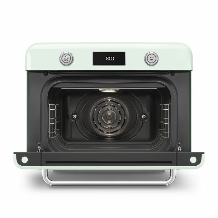 EAN 8017709333881 - Smeg COF01PGEU horno de vapor Pequeño Verde, Acero inoxidable Botones, Giratorio imagen 4