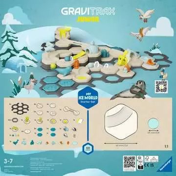 EAN 4005556270606 - Ravensburger GraviTrax Junior Starter-Set L Ice Pista para canicas imagen 2