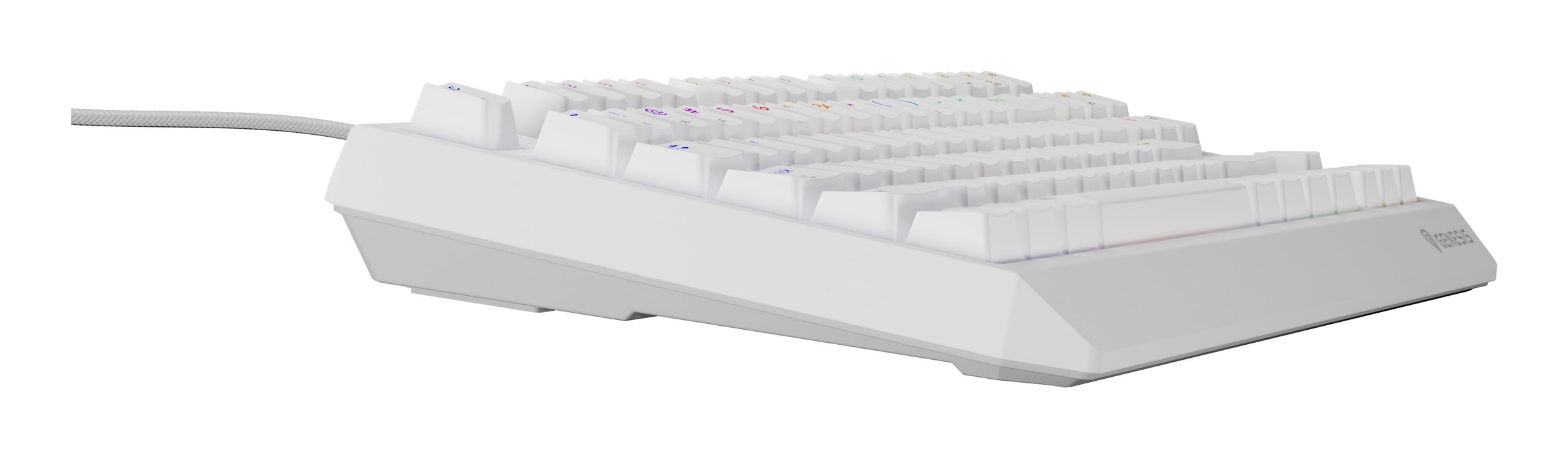 EAN 5901969444469 - GENESIS Thor 230 TKL teclado Juego USB + RF Wireless + Bluetooth QWERTY Inglés de EE. UU. Blanco imagen 7