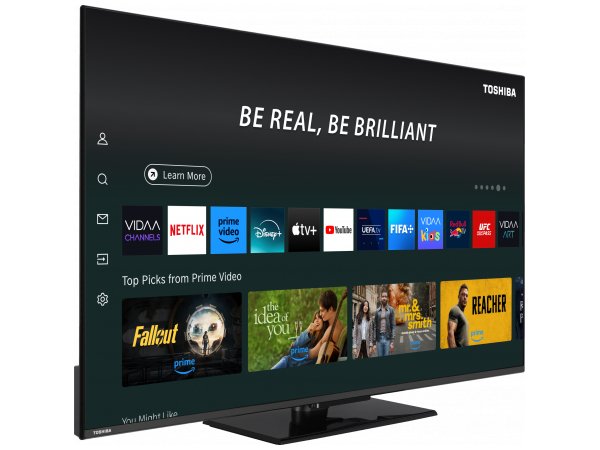 EAN 4024862135461 - Toshiba 55QV3F63DG Televisor 139,7 cm (55") 4K Ultra HD Smart TV Wifi Negro 320 cd / m² imagen 2