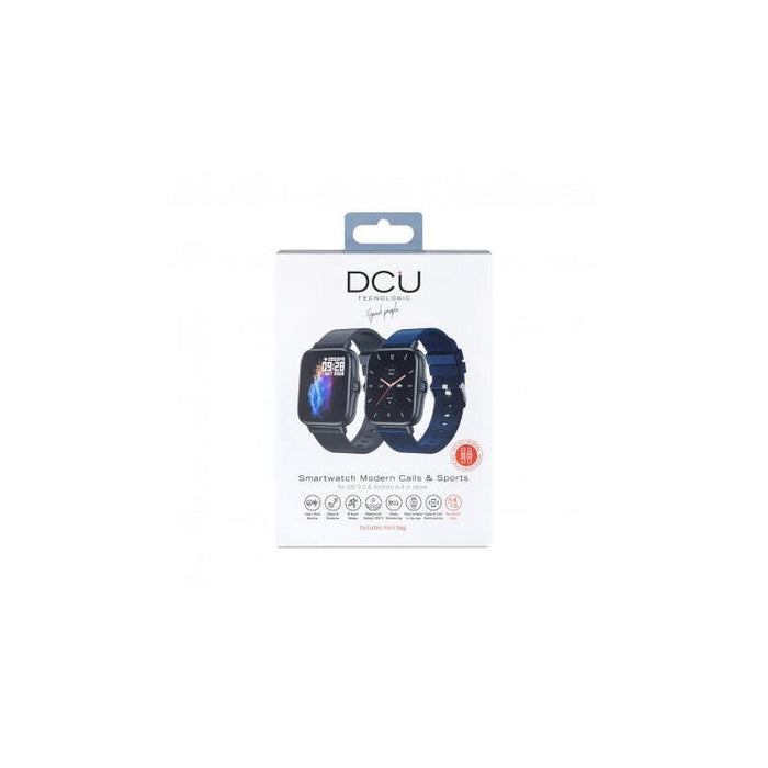 Dcu Modern Calls & Sports Smartwatch Azul + Negro