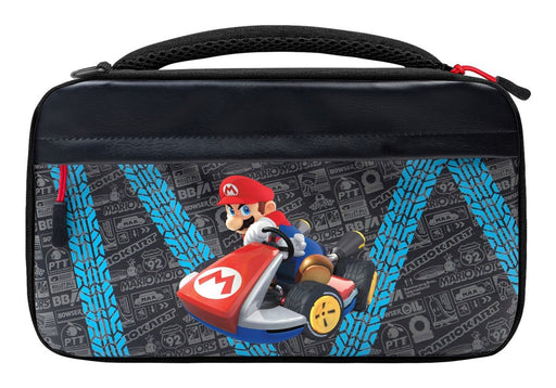 EAN 0708056072032 - PDP Commuter: GLOW Mario Kart Drift Funda protectora rígida Nintendo Negro, Azul, Gris imagen 1