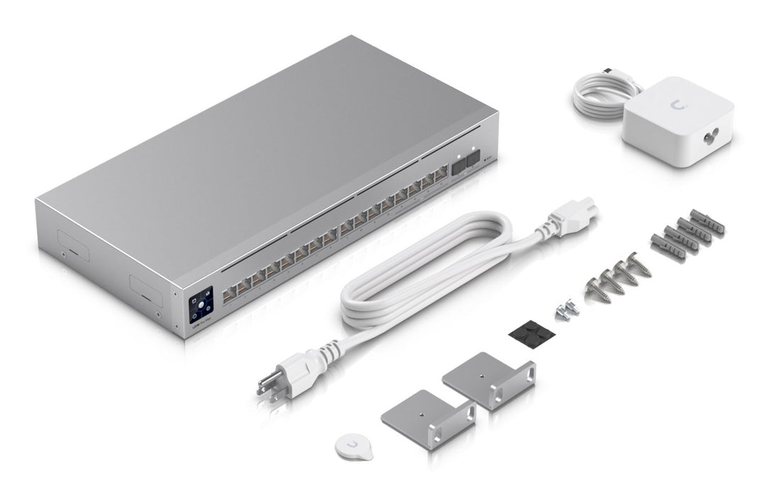 EAN 0810084694565 - Ubiquiti Pro Max 16 L3 2.5G Ethernet (100/1000/2500) 1U Gris imagen 8