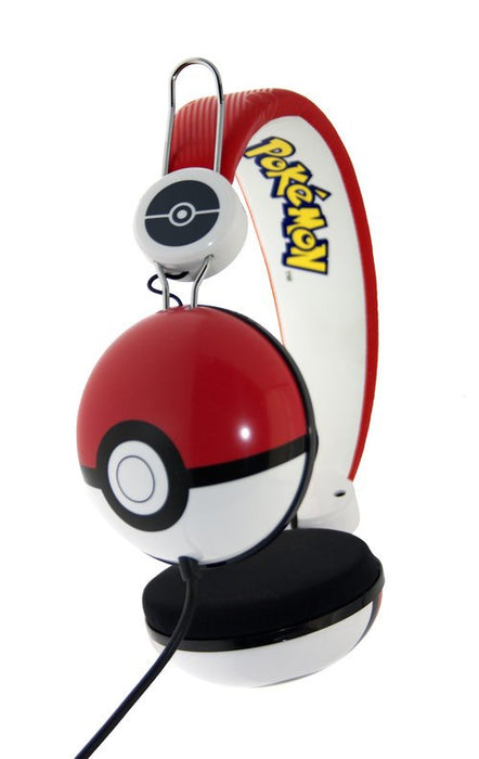 EAN 5055371619271 - OTL Technologies Pokémon Pokeball Auriculares Alámbrico Diadema Música Negro, Rojo, Blanco imagen 1