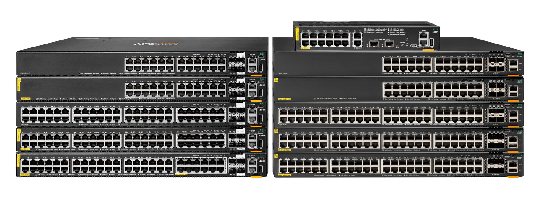 EAN 190017535036 - HPE Aruba Networking CX 6200M 48G Class4 PoE 4SFP+ Switch imagen 1