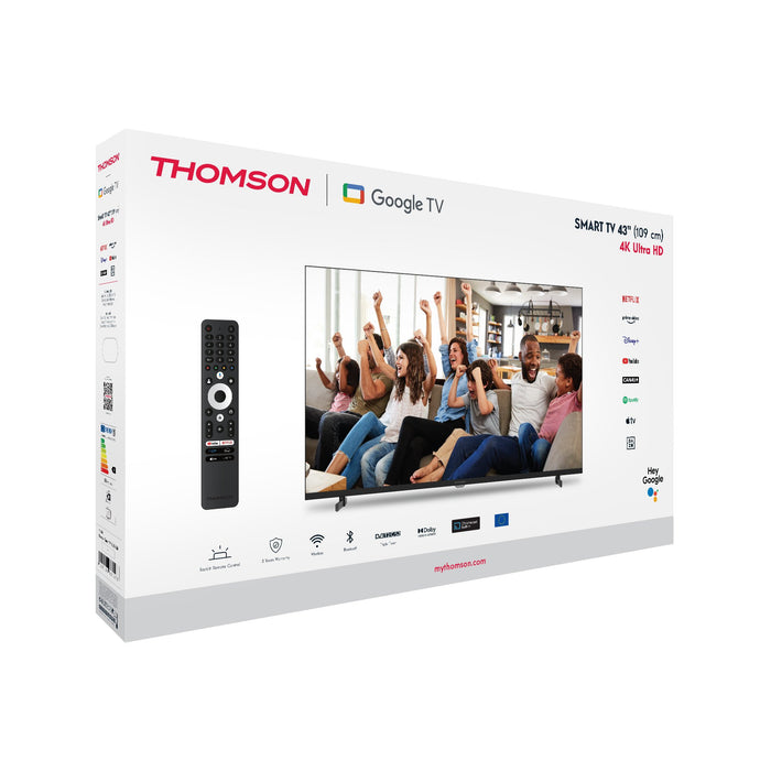 EAN 9120106661576 - Thomson Q70 Series 43UG4S14 Televisor 109,2 cm (43") 4K Ultra HD Smart TV Wifi Negro imagen 7