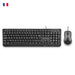 EAN 8435430609721 - NGS Cocoa Kit, AZERTY, FR teclado Ratón incluido Universal USB Francés Negro imagen 1