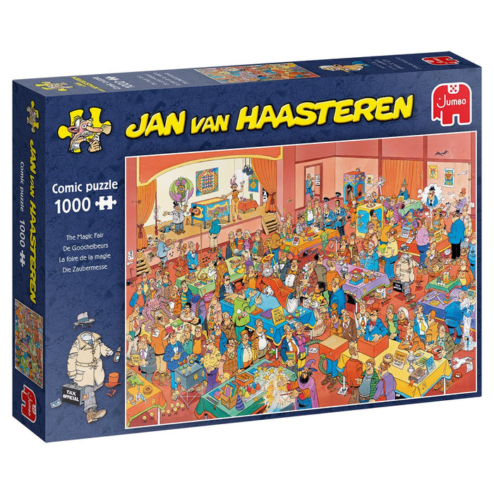 EAN 8710126190722 - Jan van Haasteren The Magic Fair 1000 pcs Puzzle rompecabezas 1000 pieza(s) Cómics imagen 1