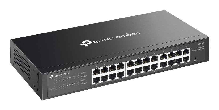 EAN 1210002600705 - TP-Link Omada ES224G switch Gestionado L2 Gigabit Ethernet (10/100/1000) Negro imagen 4
