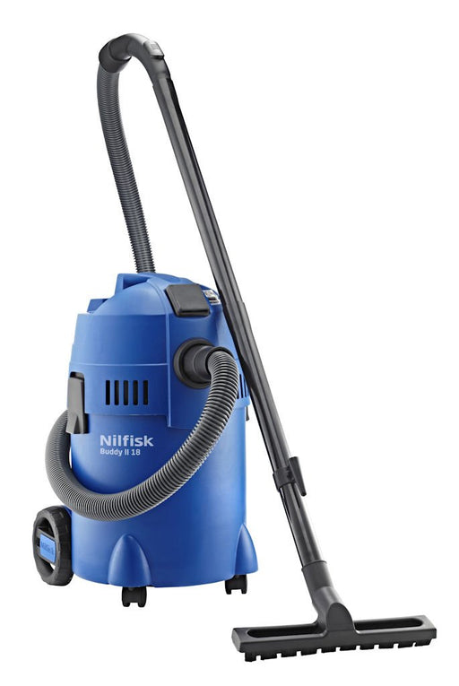 EAN 5715492141326 - Nilfisk Buddy II 18 Negro, Azul 18 L 1200 W imagen 1