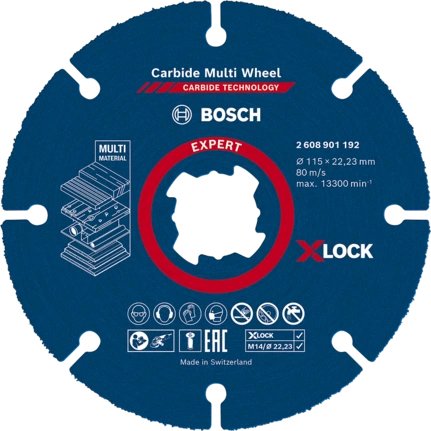 EAN 4059952567501 - Bosch EXPERT CARBIDE MULTI WHEEL Corte del disco imagen 1