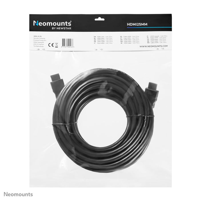 EAN 8717371445133 - Neomounts HDMI25MM cable HDMI 7,5 m Negro imagen 5