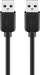 EAN 4040849935930 - Goobay 93593 cable USB USB 2.0 1,8 m USB A Negro imagen 1