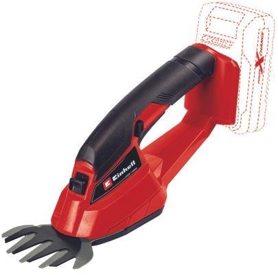 EAN 4006825654875 - Einhell GE-CG 18/1 Li-Solo tijera de césped inalámbrica 10 cm 18 V Litio Negro, Rojo imagen 1