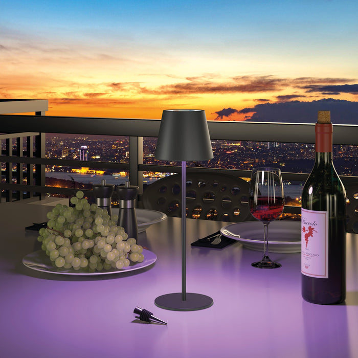 EAN 4040895011893 - RealPower LED TableLight 360 RGB lámpara de mesa 3 W Negro imagen 4