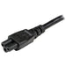 EAN 0065030849418 - StarTech.com PXTNB3SEU2M cable de transmisión Negro CEE7/7 C5 acoplador imagen 3
