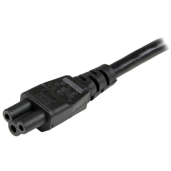 EAN 0065030858601 - StarTech.com PXTNB3SEU1M cable de transmisión Negro CEE7/7 C5 acoplador imagen 3