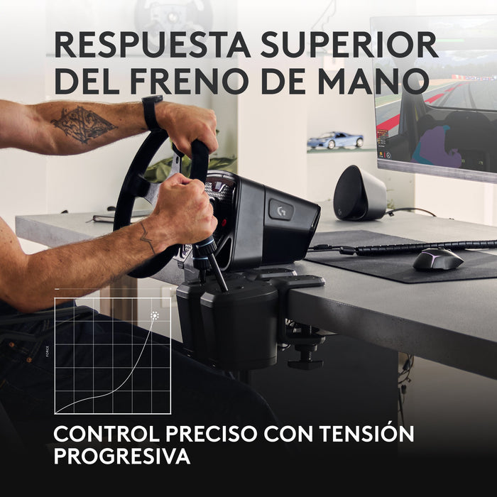 EAN 5099206128781 - Logitech G 941-000245 mando y volante Negro USB Shifter + Handbrake Analógico PC, PlayStation 4, PlayStat imagen 10