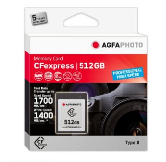 EAN 4250255104077 - AgfaPhoto CFexpress Professional 512 GB NAND imagen 1