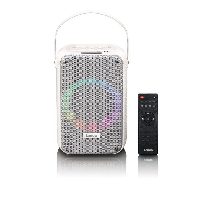 EAN 8711902081296 - Lenco BTC-060WH altavoz Blanco Inalámbrico y alámbrico 20 W imagen 4