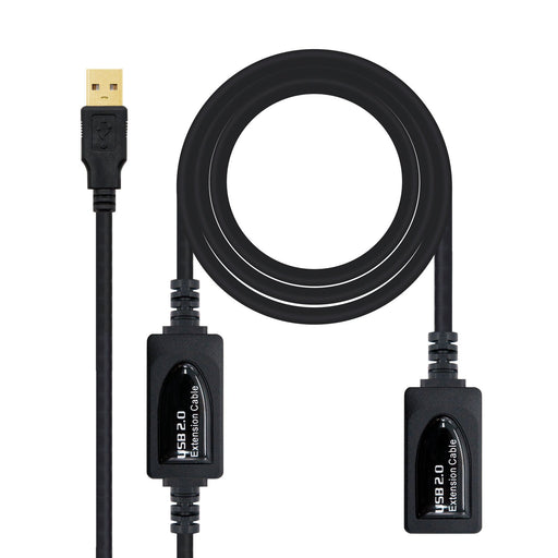 EAN 8433281002005 - Nanocable 10.01.0212 cable USB USB 2.0 USB A Negro imagen 1