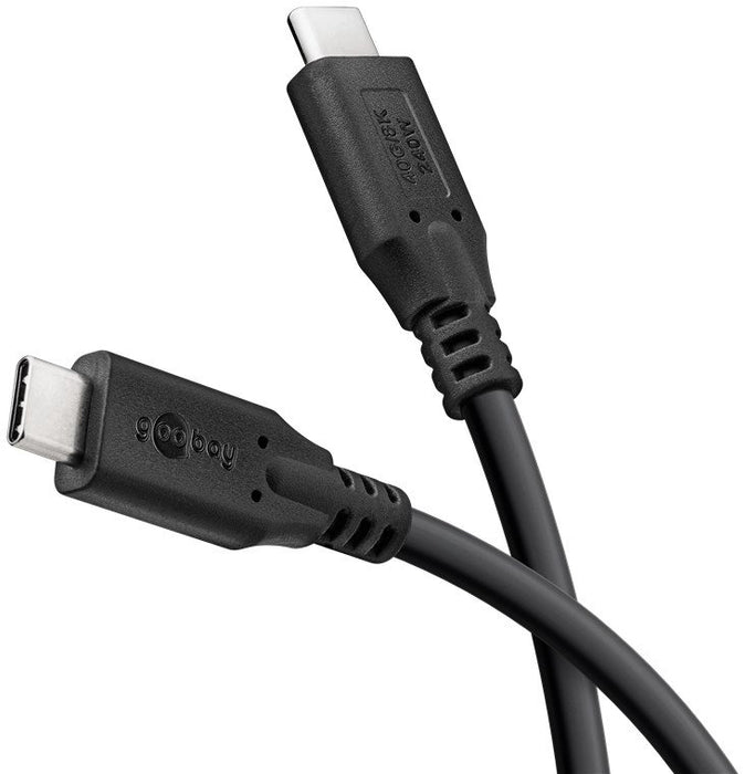 EAN 4040849741838 - Goobay 74183 cable USB USB4 Gen 2x2 1 m USB C Negro imagen 4