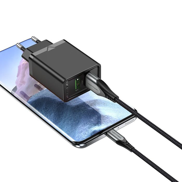 EAN 6922794760899 - Vention FBAB0-EU cargador de dispositivo móvil Universal Corriente alterna Carga rápida Interior imagen 2