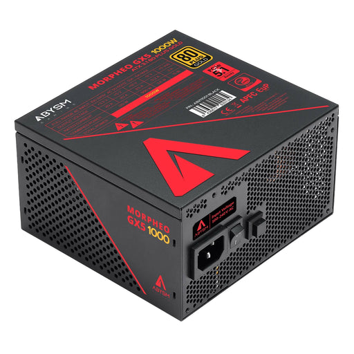 EAN 8436617920134 - ABYSM Morpheo GX5 1000W unidad de fuente de alimentación 20+4 pin ATX ATX Negro, Rojo imagen 2