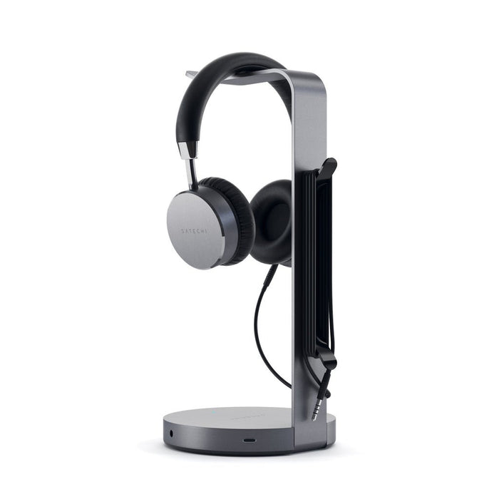 EAN 0879961008956 - Satechi ST-UCHSHM soporte Soporte activo para teléfono móvil Auriculares Gris imagen 5