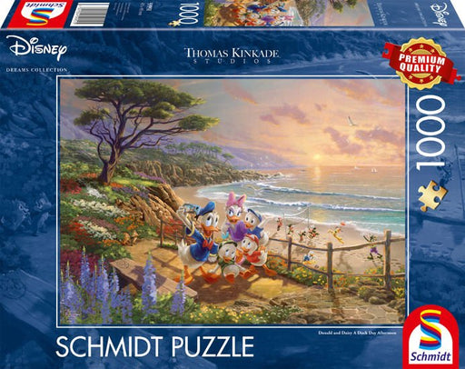 EAN 4001504599515 - Schmidt Spiele Donald and Daisy A Duck Day Afternoon Puzzle rompecabezas 1000 pieza(s) Dibujos imagen 1