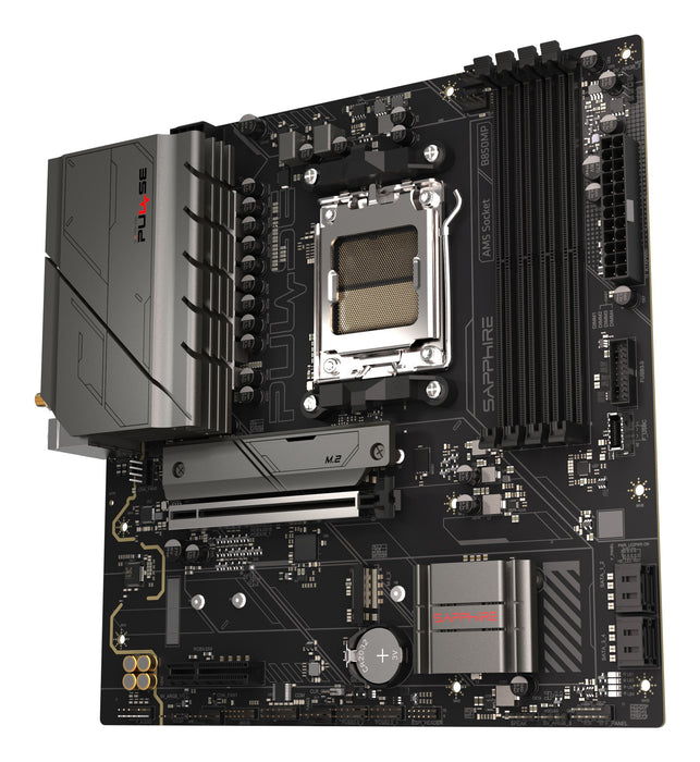 EAN 4895106296947 - Sapphire PULSE B850M WIFI AMD B850 Zócalo AM5 micro ATX imagen 3