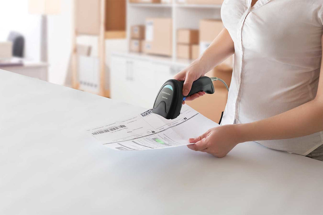 EAN 5715063034286 - Datalogic QD2220 Lector de códigos de barras portátil 1D Laser Negro imagen 3