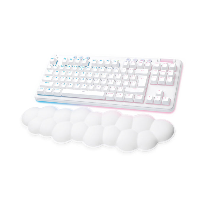 EAN 5099206098817 - Logitech G G715 teclado Juego RF Wireless + Bluetooth QWERTY Internacional de EE.UU. Blanco imagen 1