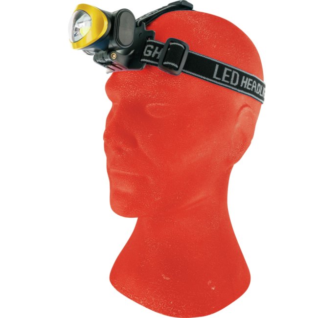 EAN 4004005030297 - Schwaiger WLED 40 Negro, Amarillo Linterna con cinta para cabeza COB LED imagen 7