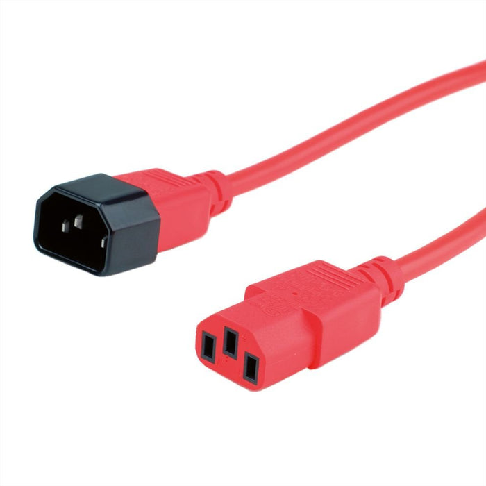 EAN 7630049617650 - ROLINE 19.08.1531 cable de transmisión Rojo 3 m IEC 320 imagen 1